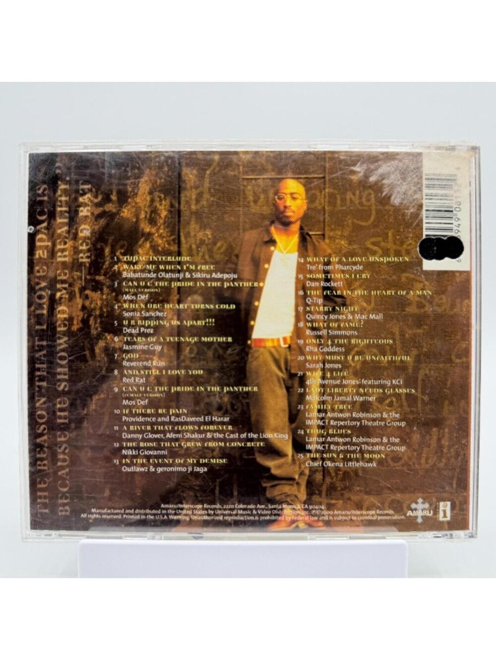 Tupac Shakur - The Rose That Grew From Concrete Volume 1 (2000) - Audio CD - Picture 2 of 5
